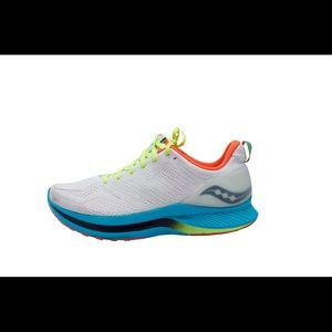 Saucony Endorphin Shift, White /mutant/Blanc running shoes